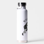 Wrestling Wrestler Design Waterfles (Rechts)