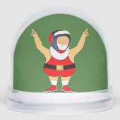 Wrestling Wrestler Holiday Gift Snow Globe Sneeuwbol (Voorkant)