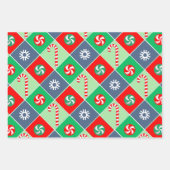 Wrestling Wrestler Holiday Gift Wrapping Paper (Voorkant 2)