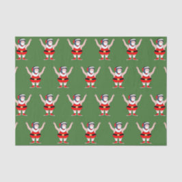 Wrestling Wrestler Kerstfeestdag Gift Tissuepapier