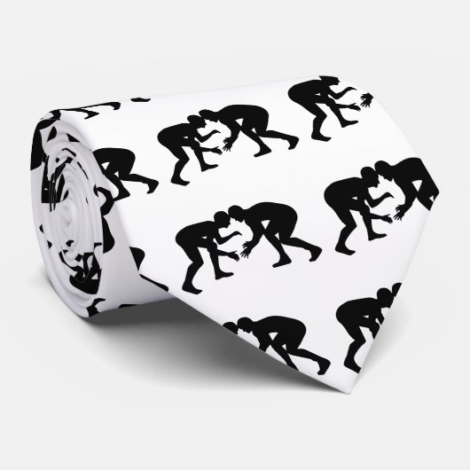 Wrestling Wrestler Stropdas (Opgerold)