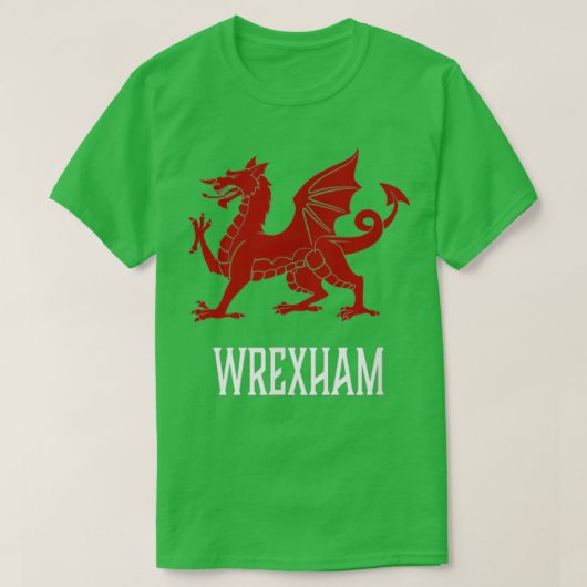 Wrexham1 T-shirt (Design voorkant)