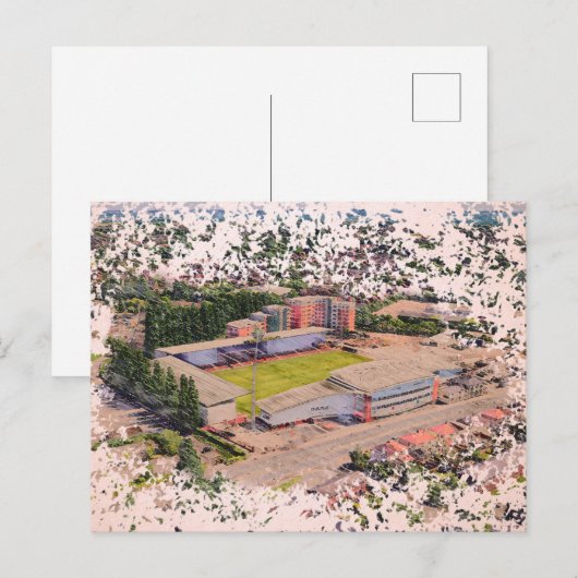 Wrexham AFC, Racecourse Ground Briefkaart (Voorkant / Achterkant)