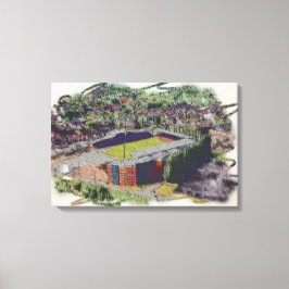 Wrexham AFC, Racecourse Ground Canvas Afdruk