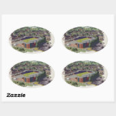 Wrexham AFC, Racecourse Ground Ovale Sticker (Vel)