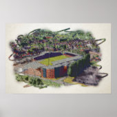 Wrexham AFC, Racecourse Ground Poster (Voorkant)