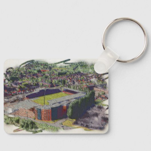 Wrexham AFC, Racecourse Ground Sleutelhanger (Voorkant)