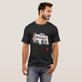 Wrexham Girl Wrexham Boarding Pass Wrexham T-shirt (Voorkant volledig)