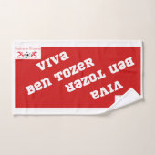 Wrexham Viva Ben Tozer Fearless in Devotie Handdoek (Handdoek)