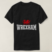 Wrexham Wales Red Dragon Wrecsam Pullover Hoodie (Design voorkant)