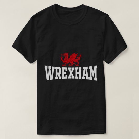 Wrexham Wales Red Dragon Wrecsam Pullover Hoodie (Design voorkant)