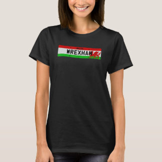 Wrexham Wales Retro T-shirt