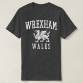 Wrexham Wales T-shirt (Design voorkant)