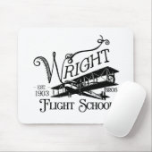 Wright Bros. Vliegschool Muismat (Met muis)