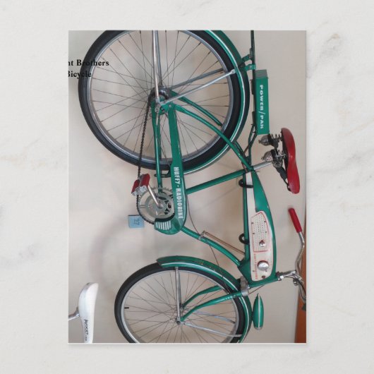 Wright Brothers Bicycle Briefkaart (Voorkant)