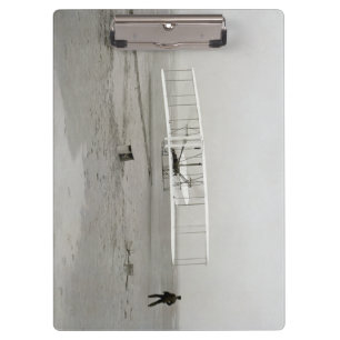 Wright Brothers Flyer Eerste Vliegtuigvlucht Lucht Klembord