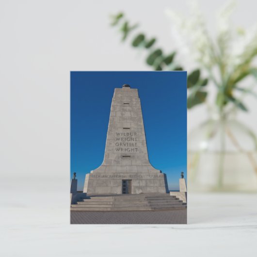 Wright Brothers Memorial Briefkaart (Staand voorkant)