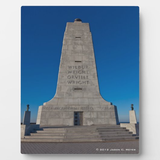 Wright Brothers Memorial Fotoplaat (Voorkant)