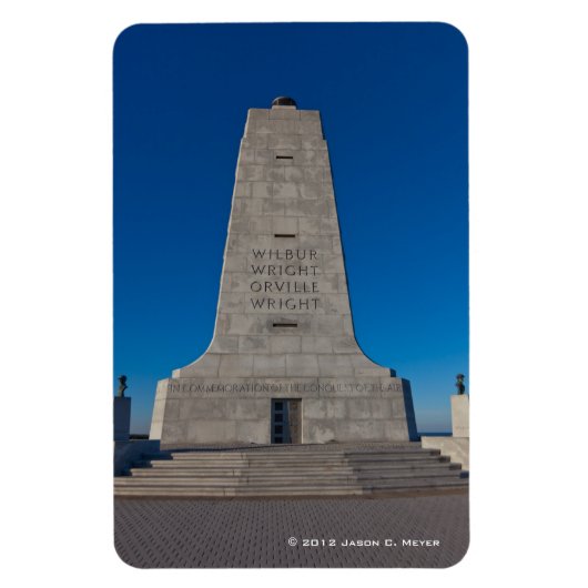 Wright Brothers Memorial Magneet (Verticaal)