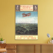 Wright Brothers Plane Canvas Afdruk (Insitu (Woonkamer))