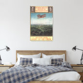 Wright Brothers Plane Canvas Afdruk (Insitu (Slaapkamer))