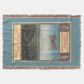 Wright Brothers Plane Deken (Voorkant)