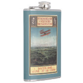 Wright Brothers Plane Heupfles (Rechts)