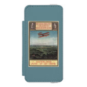 Wright Brothers Plane Incipio iPhone Portemonnee Hoesje (Voorkant Agenda)