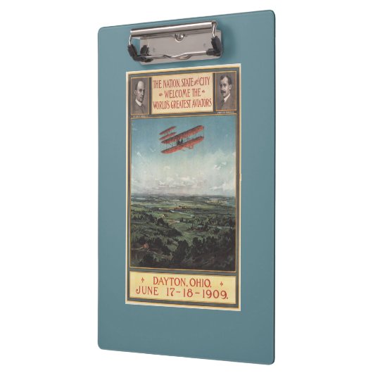 Wright Brothers Plane Klembord (Links)