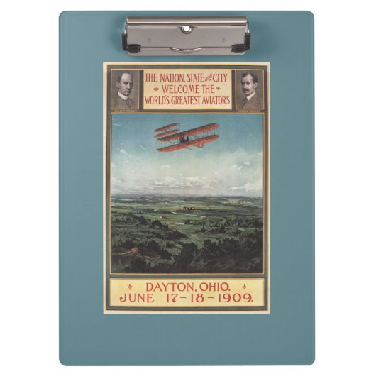 Wright Brothers Plane Klembord (Voorkant)