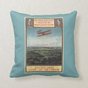 Wright Brothers Plane Kussen