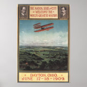 Wright Brothers Plane Poster (Voorkant)