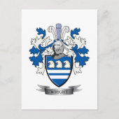 Wright Coat of Arms Briefkaart (Voorkant)