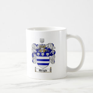Wright Coat of Arms/Wright Family Crest Koffiemok