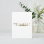 Wright Flyer 1903 Front Uitzicht Briefkaart (Staand voorkant)