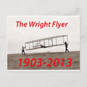Wright Flyer Jubileum (1903-2013) Briefkaart (Voorkant)