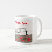 Wright Flyer-Jubileum (1903-2013) Koffiemok (Voorkant rechts)