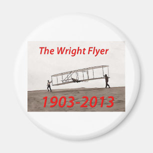 Wright Flyer-Jubileum (1903-2013) Magneet