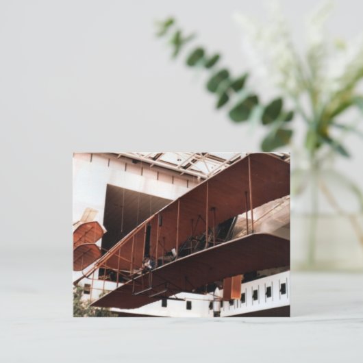 Wright Flyer Smithsonian / mei 1982 Briefkaart (Staand voorkant)