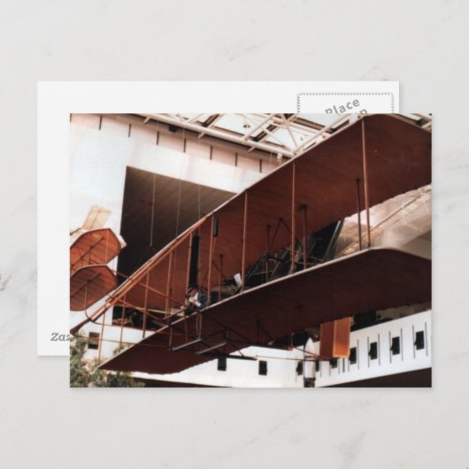 Wright Flyer Smithsonian / mei 1982 Briefkaart (Voorkant / Achterkant)