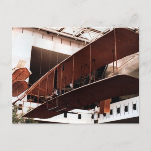 Wright Flyer Smithsonian / mei 1982 Briefkaart (Voorkant)