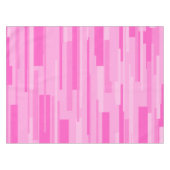 Wright Heet Roze Mid Century Modern Patroon Tafelkleed (Voorkant (Horizontaal))