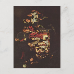 Wright, Joseph An Experiment op een vogel in een v Briefkaart