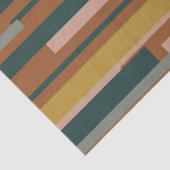 Wright, midden-eeuwse moderne geometrische patroon tissuepapier (Detail)