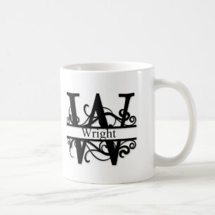 Wright Monogram Koffiemok