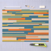 Wright Retro Modern Abstract geometrisch patroon Tissuepapier (Craft)