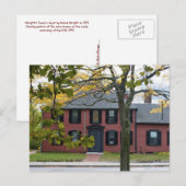 Wright Tavern Briefkaart (Voorkant / Achterkant)
