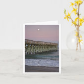 Wright tsville Beach - Blank Wenskaart Kaart (Gele Bloem)