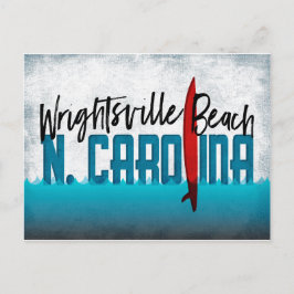 Wright tsville Beach Briefkaart N. Carolina Surfbo