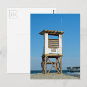 Wright tsville Beach Lifeguard Stand 5 Briefkaart (Voorkant / Achterkant)